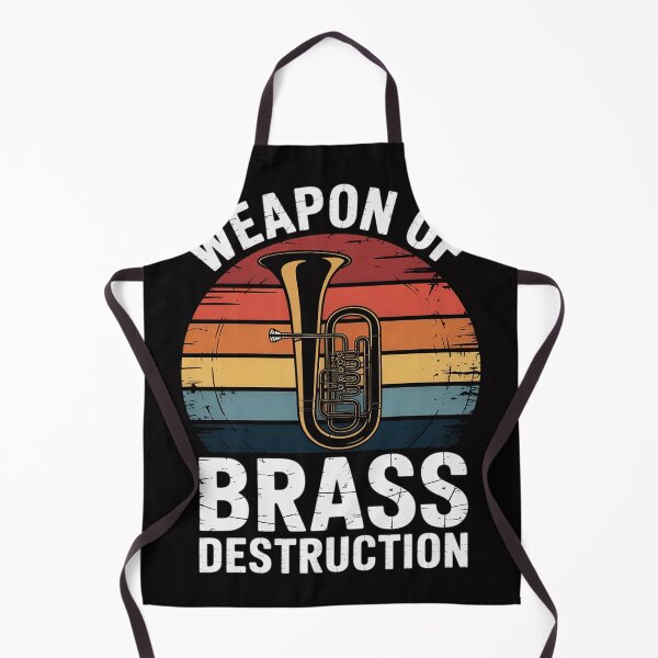 Item preview, Weapon of Brass Destruction Marching Baritone designed and sold by berniceschm.