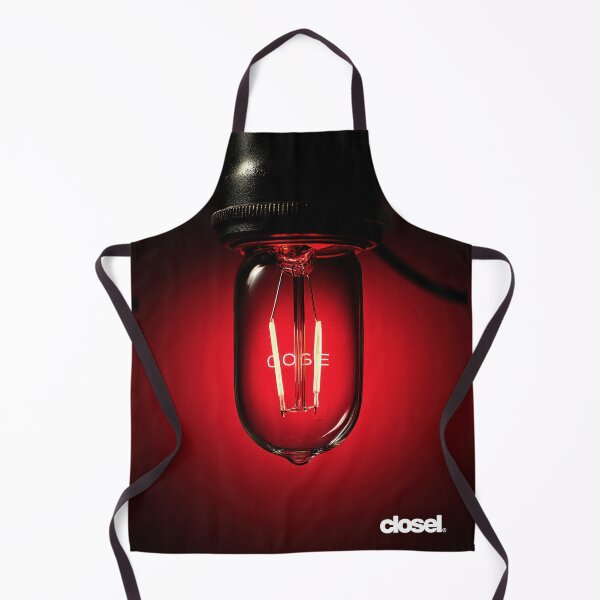 Item preview, Neon “CLOSE” Sign Inside Light Bulb – Modern Red Glow Aesthetic designed and sold by Grafititee.