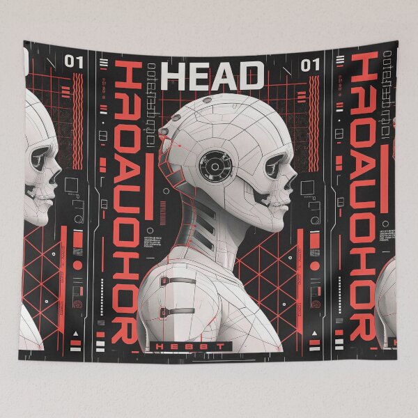 Item preview, Science Fiction Atmosphere: Kanji Glyphs and Red Light designed and sold by Raw-Ink.