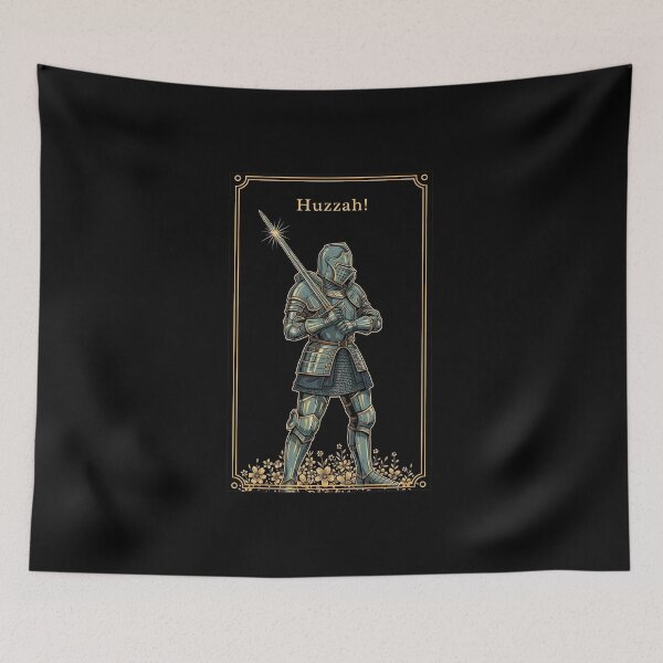 Item preview, Huzzah Gothic Knight Medieval Fantasy designed and sold by DemureArtsy.