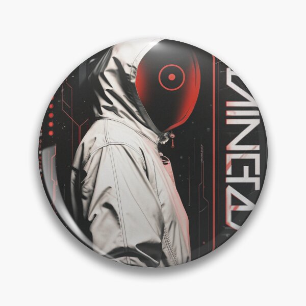 Item preview, Neo-Cyberpunk Monk: Japanese Poster Style designed and sold by Raw-Ink.