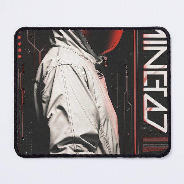 Item preview, Neo-Cyberpunk Monk: Japanese Poster Style designed and sold by Raw-Ink.