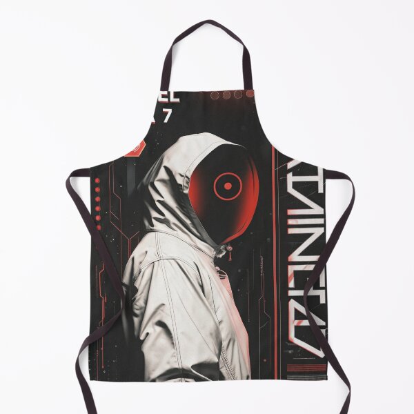 Item preview, Neo-Cyberpunk Monk: Japanese Poster Style designed and sold by Raw-Ink.
