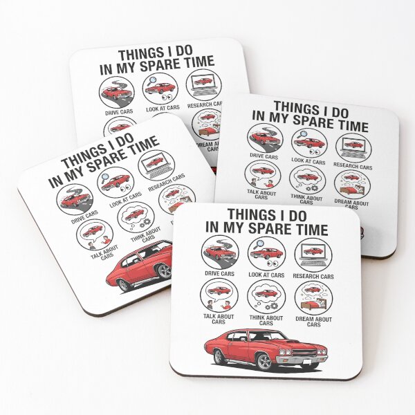 Item preview, Funny Car Enthusiast Shirt Things I Do In My Spare Time, auto lover gift, muscle car graphic tee designed and sold by saloui.