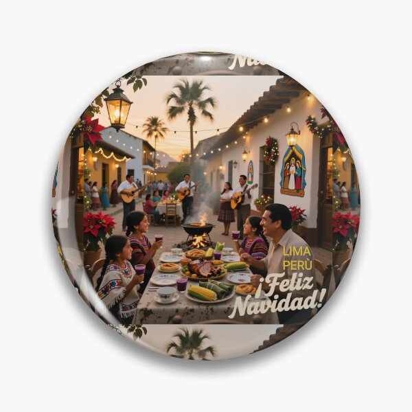 Item preview, Feliz Navidad Lima Perú  designed and sold by casamomo.