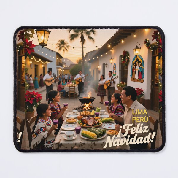 Artikelvorschau, Feliz Navidad Lima Perú entworfen und verkauft von casamomo.