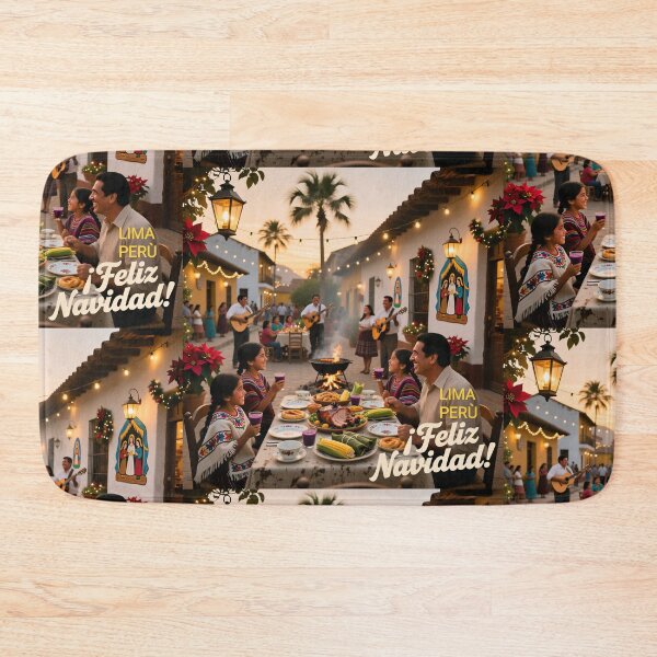 Item preview, Feliz Navidad Lima Perú  designed and sold by casamomo.