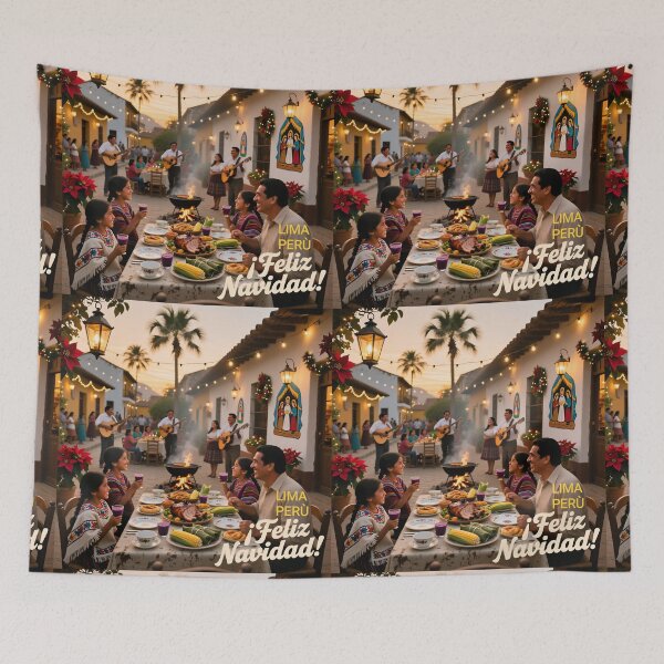 Item preview, Feliz Navidad Lima Perú  designed and sold by casamomo.