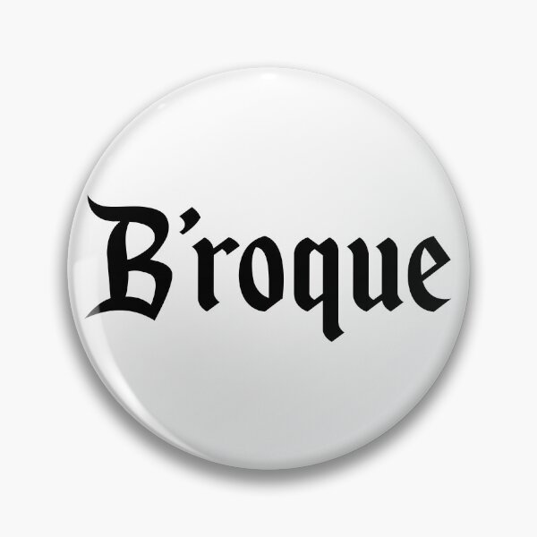 Item preview, B'roque in Black designed and sold by Andrea Maxwell Design & Illustration.