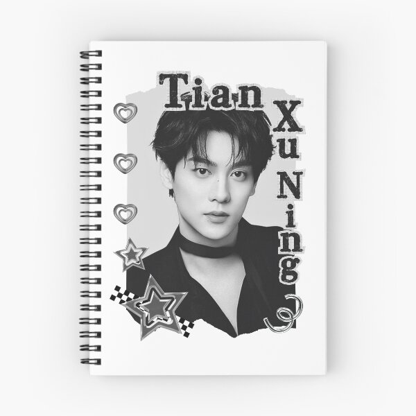 Item preview, Tian Xu Ning Rising Chinese Drama Actor celebrity modern drama star portrait illustrationBlack and White Collage Digital Art Portrait designed and sold by AJUNICE STUDIO.