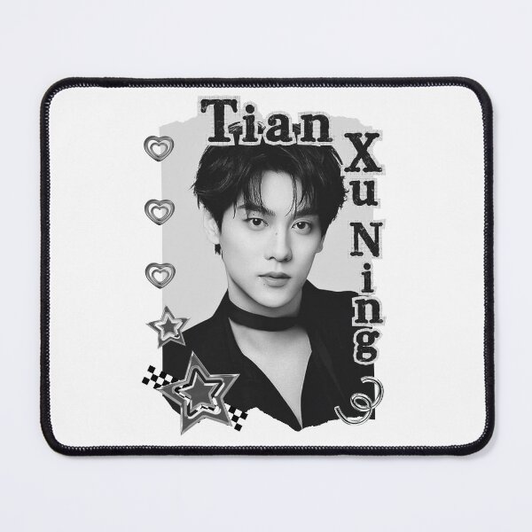 Item preview, Tian Xu Ning Rising Chinese Drama Actor celebrity modern drama star portrait illustrationBlack and White Collage Digital Art Portrait designed and sold by AJUNICE STUDIO.