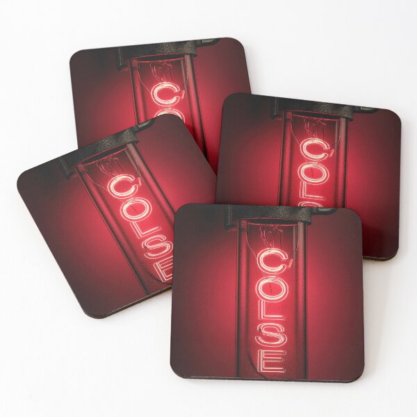 Item preview, Neon “CLOSE” Sign Inside Light Bulb – Modern Red Glow Aesthetic designed and sold by Grafititee.