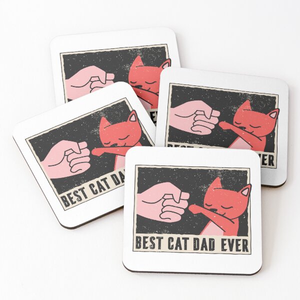 Item preview, Best Cat Dad Ever Funny Cat Daddy Fathers Day designed and sold by JRRTs.