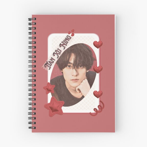 Item preview, Tian Xu Ning Rising Chinese Drama Actor celebrity modern drama star portrait illustration Red Aesthetic Collage Design designed and sold by AJUNICE STUDIO.