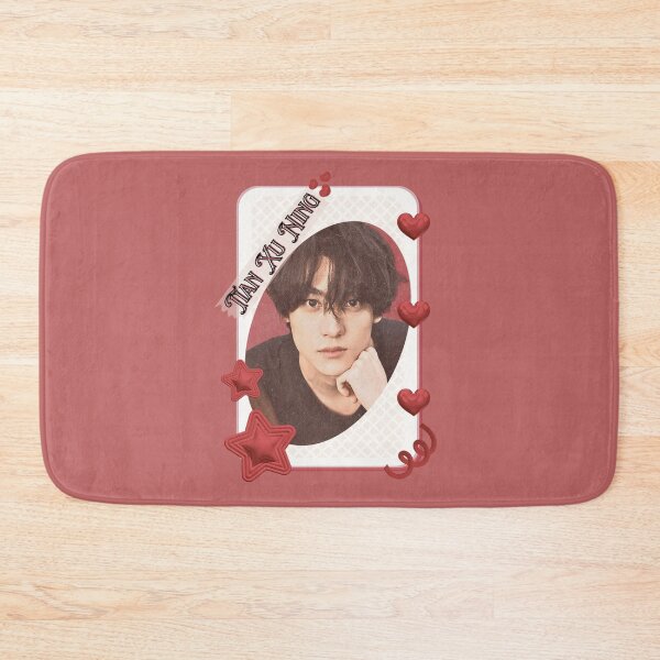 Item preview, Tian Xu Ning Rising Chinese Drama Actor celebrity modern drama star portrait illustration Red Aesthetic Collage Design designed and sold by AJUNICE STUDIO.