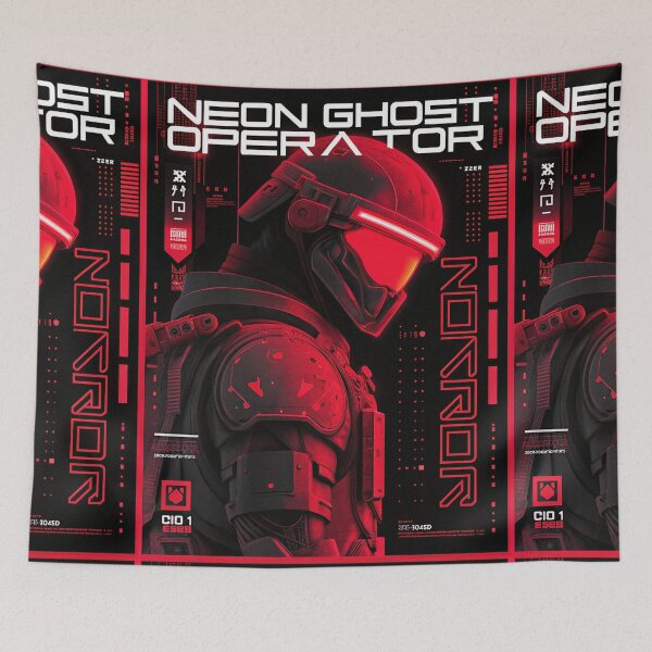 Item preview, Neo-Shinto Meditation Under the Lights of Neo-Tokyo designed and sold by Raw-Ink.