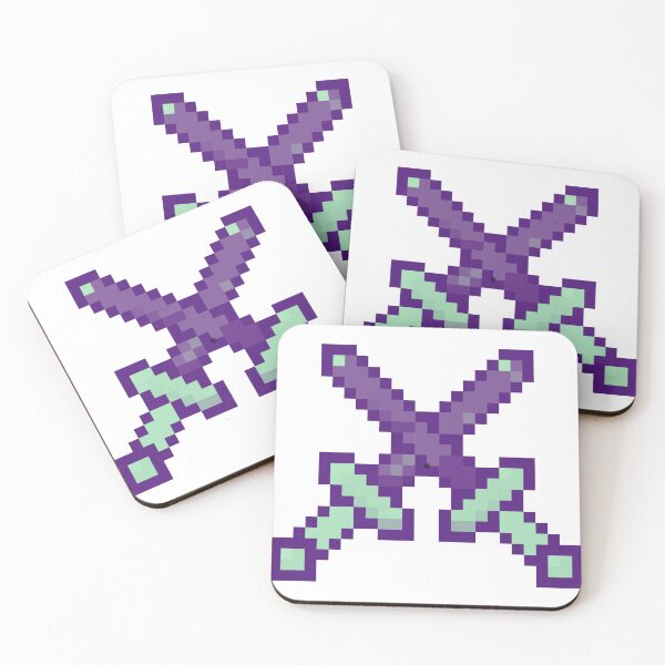 Item preview, 8-Bit Gamer Productivity Sword - Green Grey Edition designed and sold by LevelUpPress.