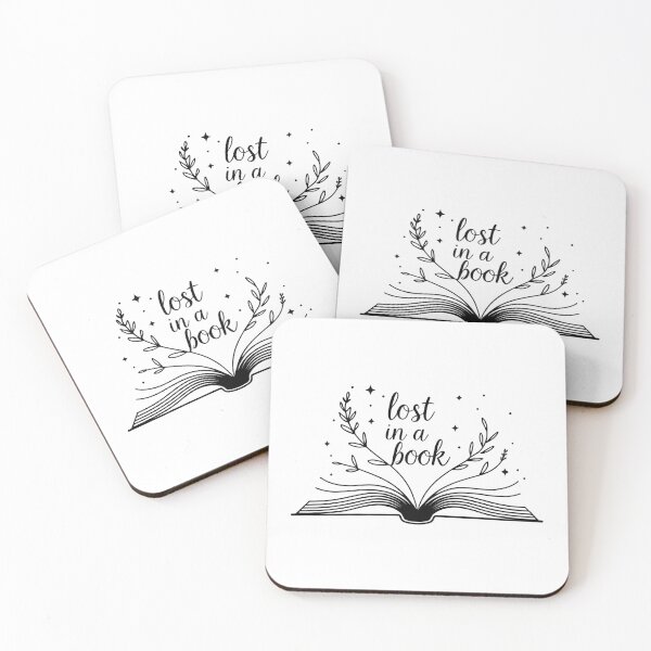 Item preview, Lost in a Book, Book Lover Sticker designed and sold by Moodune.