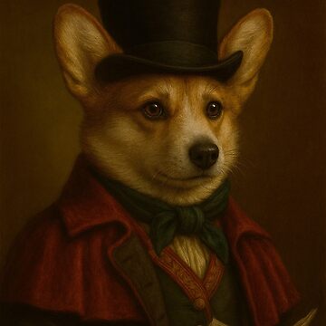 Artwork thumbnail, Caroler Corgi by momManager