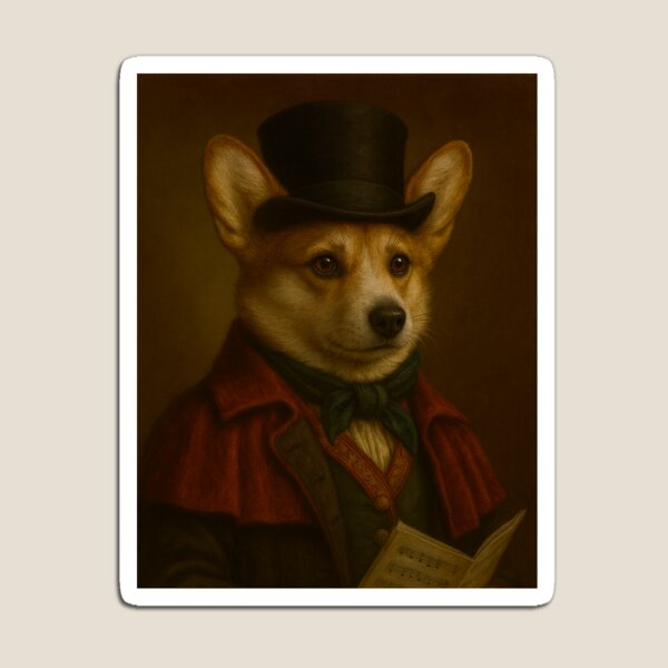 Item preview, Corgi villancico designed and sold by momManager.
