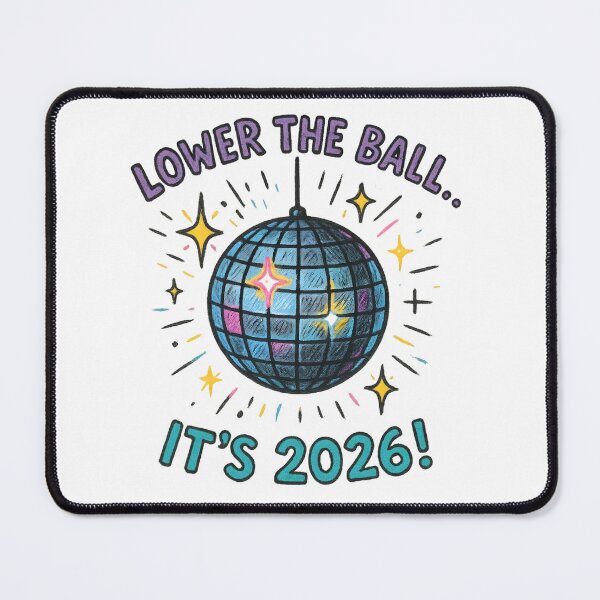 Item preview, Lower the Ball… It’s 2026! designed and sold by retroman78.