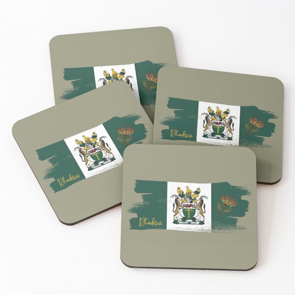 Item preview, Brushstroke Crest & Flame Lily – Green • White • Green designed and sold by MvuuStudio.