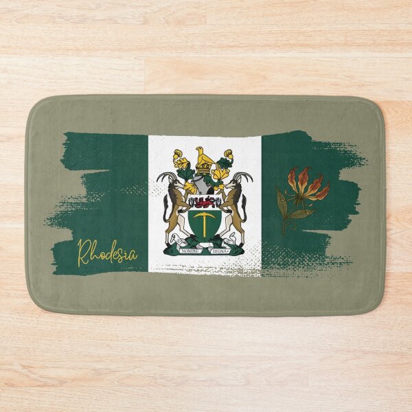Item preview, Brushstroke Crest & Flame Lily – Green • White • Green designed and sold by MvuuStudio.