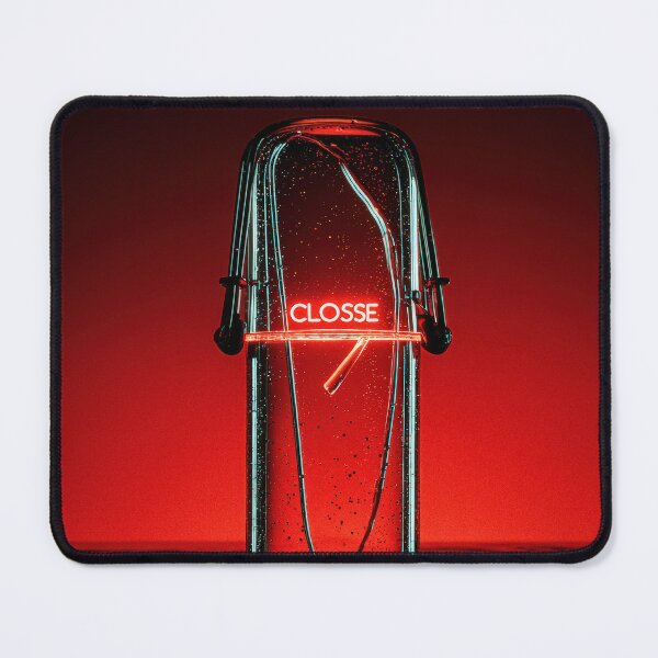 Item preview, Neon “CLOSE” Sign Inside Light Bulb – Modern Red Glow Aesthetic designed and sold by Grafititee.