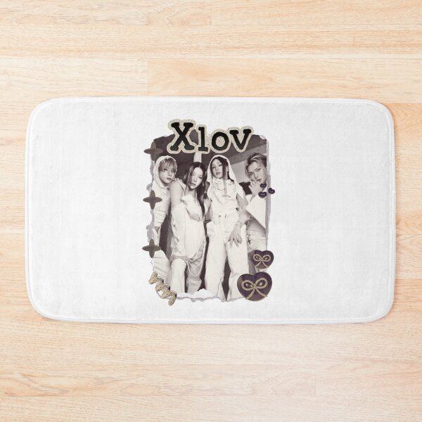 Item preview, XLOV Kpop Boy group K-music south korean Boy group Scrapbook Collage Cozy Y2K Vintage Design designed and sold by HELL0WBELLO.