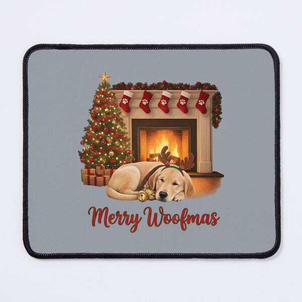 Item preview, christmas Dog merry woofman designed and sold by Uglyandcute.