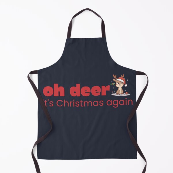Item preview, Oh Deer It's Christmas Again! Grumpy Reindeer Pun Sarcastic Holiday Gift designed and sold by KaBaRen.