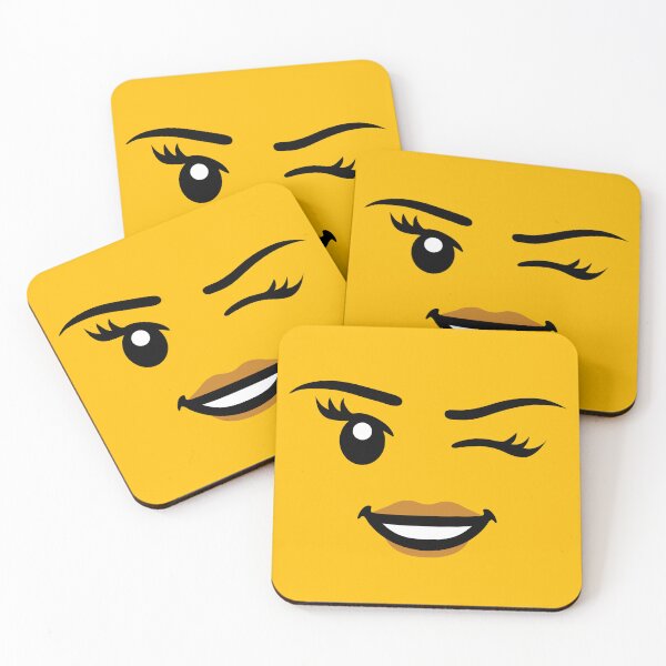 Item preview, Brick Face - Sly Wink Girl designed and sold by design-jobber.