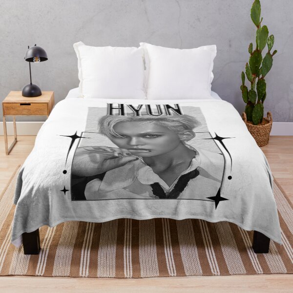 Item preview, XLOV Hyun Kpop Boy group K-music south korean Boy group Scrapbook Collage Cozy Y2K Vintage Design designed and sold by HELL0WBELLO.