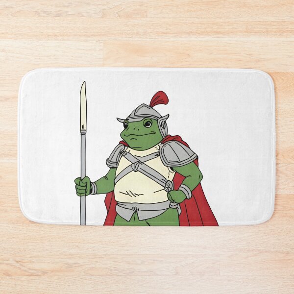 Item preview, Froggy Frog as a Knight designed and sold by Modern Mood Prints.