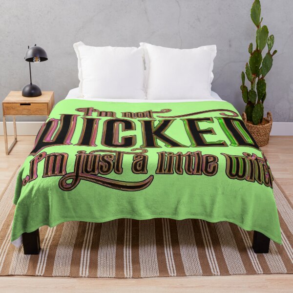 Item preview, "I'm not WICKED ...I'm Just a Little Witch" Design designed and sold by CyberSchizoShop.