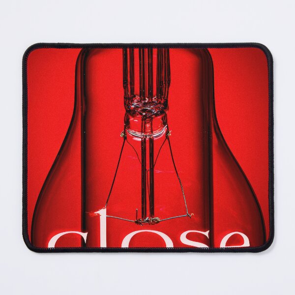 Item preview, Neon “CLOSE” Sign Inside Light Bulb – Modern Red Glow Aesthetic designed and sold by Grafititee.