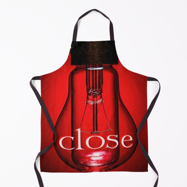 Item preview, Neon “CLOSE” Sign Inside Light Bulb – Modern Red Glow Aesthetic designed and sold by Grafititee.