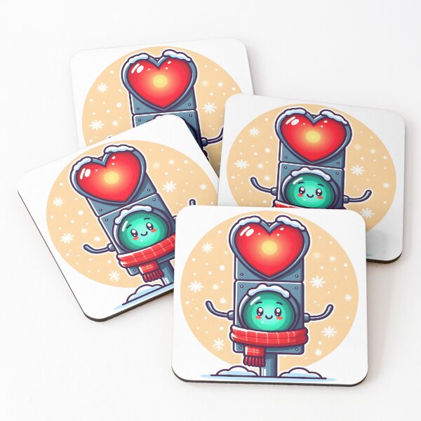 Item preview, Akureyri Heart Traffic Light Mascot designed and sold by GREENZ0NE.