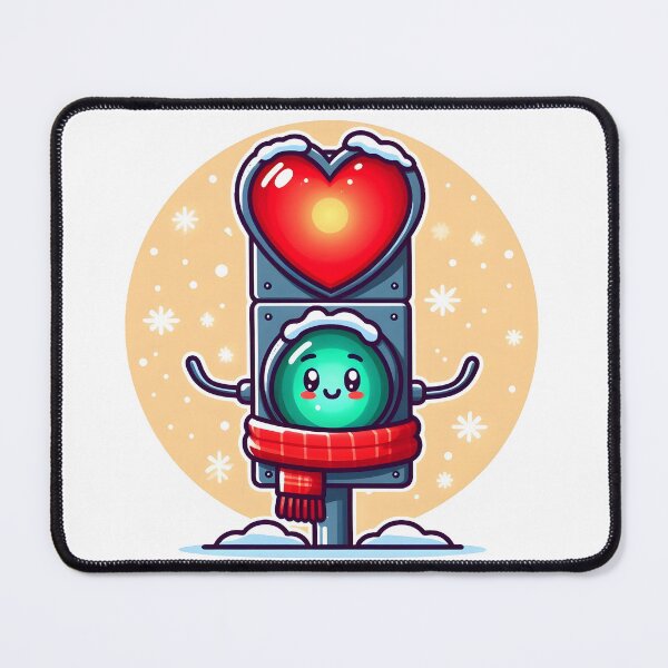 Item preview, Akureyri Heart Traffic Light Mascot designed and sold by GREENZ0NE.