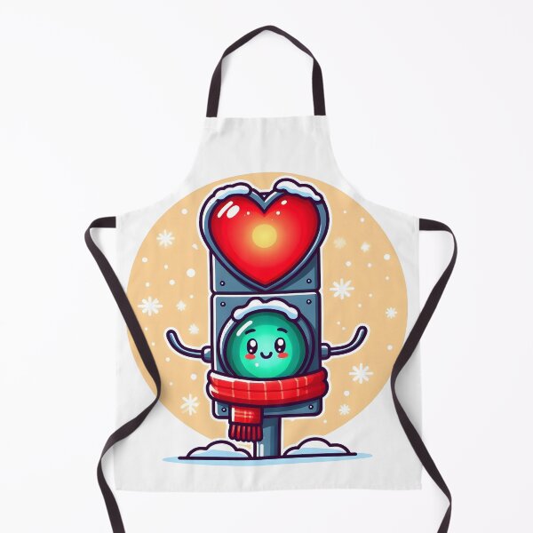 Item preview, Akureyri Heart Traffic Light Mascot designed and sold by GREENZ0NE.