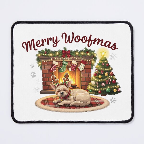 Item preview, christmas Dog merry woofman designed and sold by Uglyandcute.