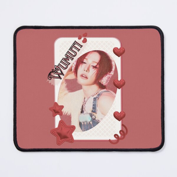 Item preview, Xlov Wumuti Kpop Boy group K-music south korean Boy group portrait illustration Red Aesthetic Collage Design designed and sold by AJUNICE STUDIO.