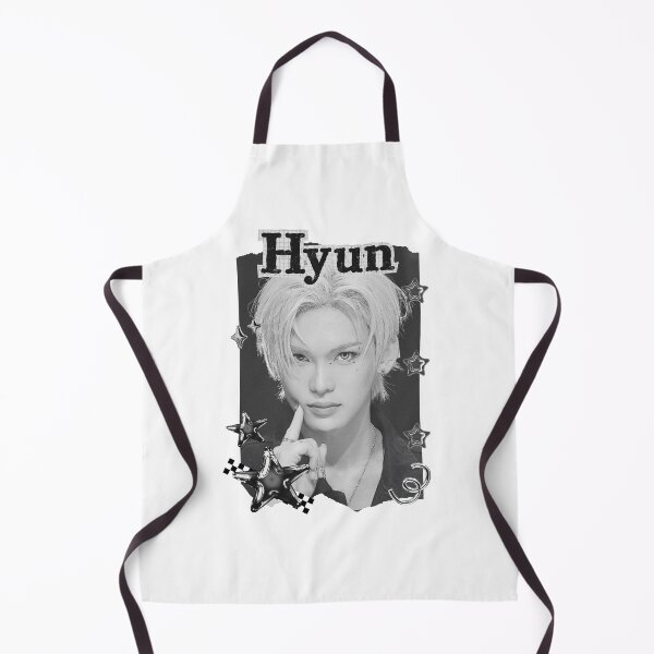 Item preview, Xlov Hyun Kpop Boy group K-music south korean Boy group Black and White Collage Digital Art Portrait designed and sold by AJUNICE STUDIO.