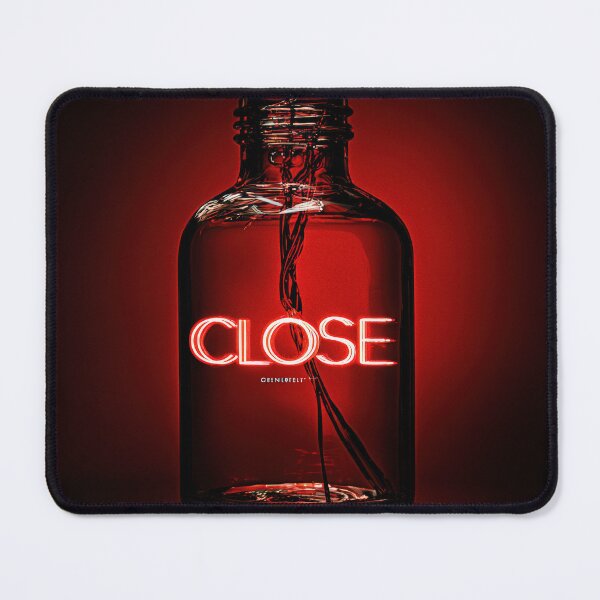 Item preview, Neon “CLOSE” Sign Inside Light Bulb – Modern Red Glow Aesthetic designed and sold by Grafititee.