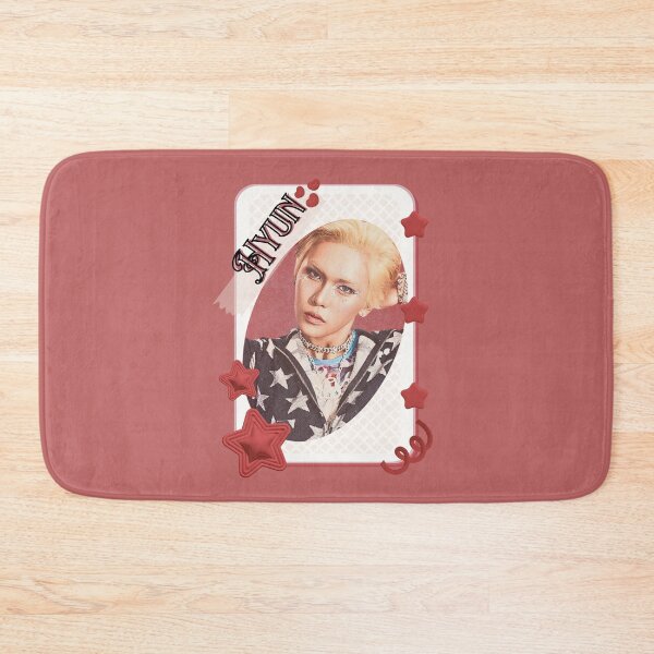 Item preview, Xlov Hyun Kpop Boy group K-music south korean Boy group portrait illustration Red Aesthetic Collage Design designed and sold by AJUNICE STUDIO.