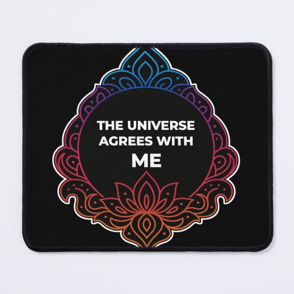 Item preview, SARCASTIC SPIRITUAL – The Universe – GIFT FOR FRIEND • Neon Mandala • Sarcastic Quote designed and sold by JacobKAurumhead.