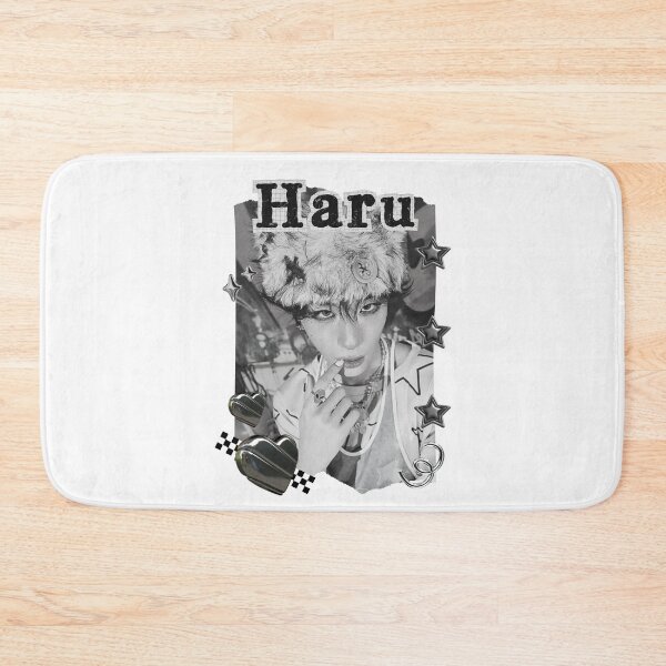 Item preview, Xlov Haru Kpop Boy group K-music south korean Boy group Black and White Collage Digital Art Portrait designed and sold by AJUNICE STUDIO.