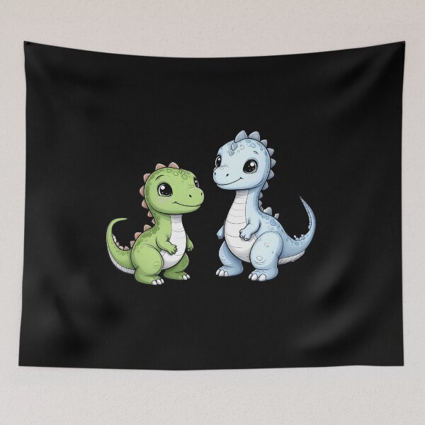 Item preview, Two cute baby dinosaur T-shirt|Art designed and sold by Alicjareign.