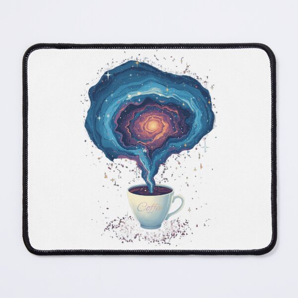 Item preview, Coffee Cup Swirling Cosmic Galaxy designed and sold by Don'R.