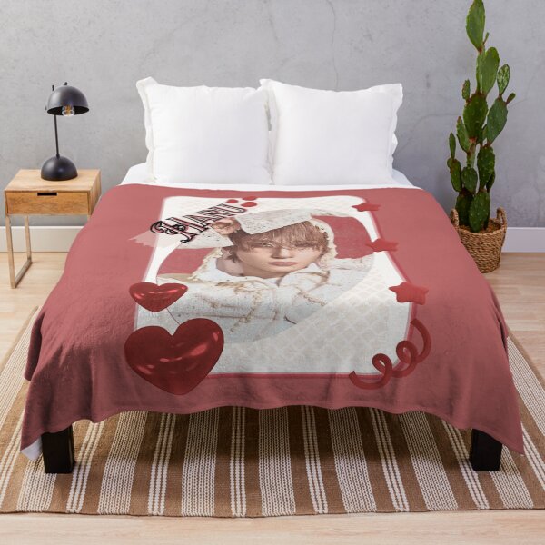 Item preview, Xlov Haru Kpop Boy group K-music south korean Boy group portrait illustration Red Aesthetic Collage Design designed and sold by AJUNICE STUDIO.